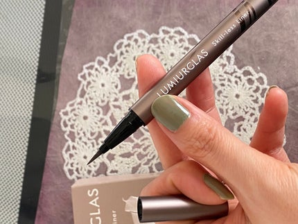 スキルレスライナー/LUMIURGLAS/リキッドアイライナーを使ったクチコミ(4枚目)