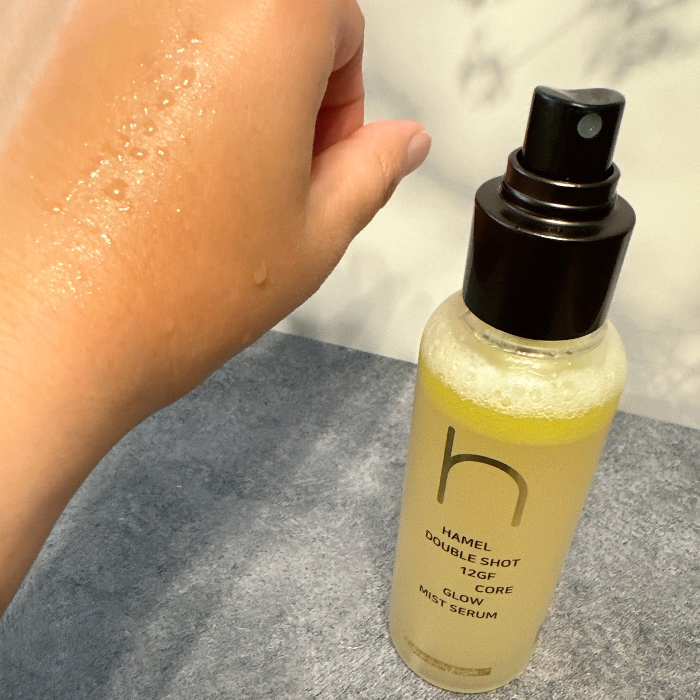 ダブルショット12GFコアグロウミストセラム/HAMEL/美容液を使ったクチコミ(3枚目)