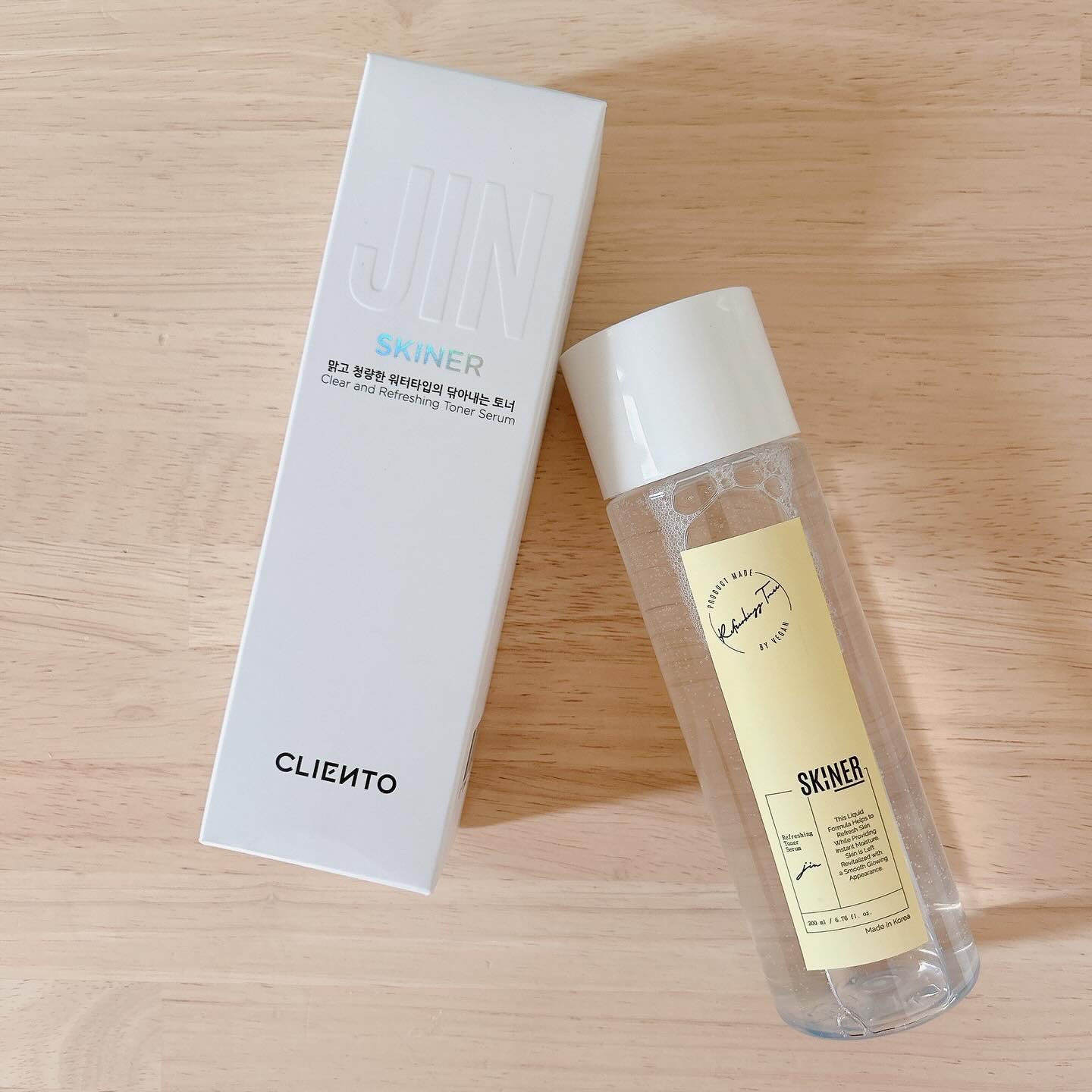 SKINER JIN/cliento/拭き取り化粧水を使ったクチコミ（1枚目）