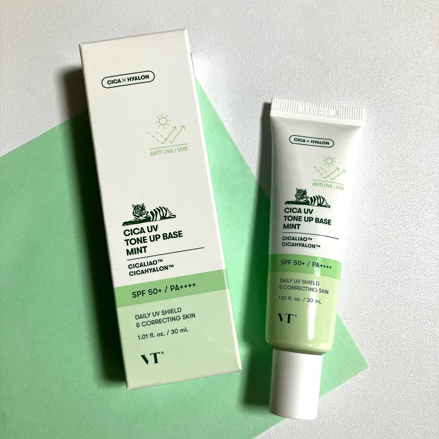 CICA UVトーンアップベース/VT/化粧下地を使ったクチコミ(1枚目)