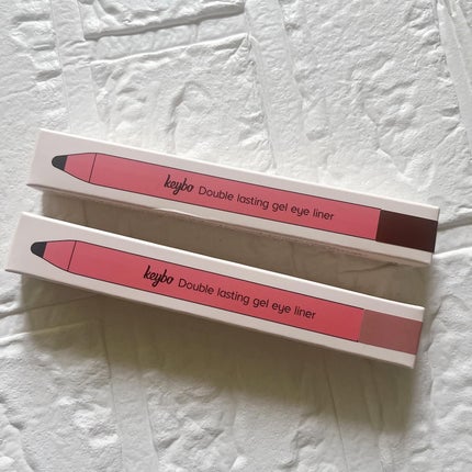 ダブルラスティングジェルライナー/keybo/ジェルアイライナーを使ったクチコミ(1枚目)