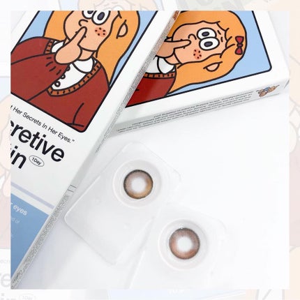 Secretive Kristen/Hapa kristin/カラーコンタクトレンズを使ったクチコミ(3枚目)