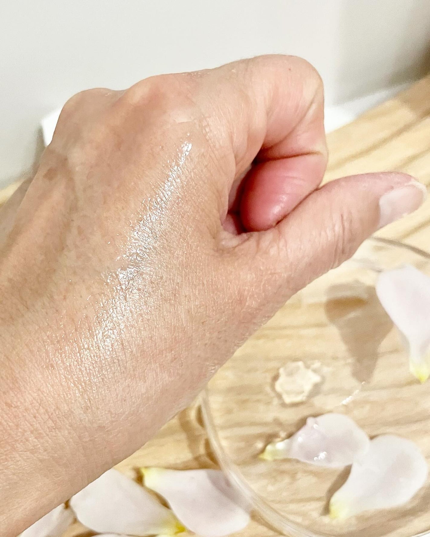 AAモイスチャライジングオイル /Shangpree/フェイスオイルを使ったクチコミ(4枚目)