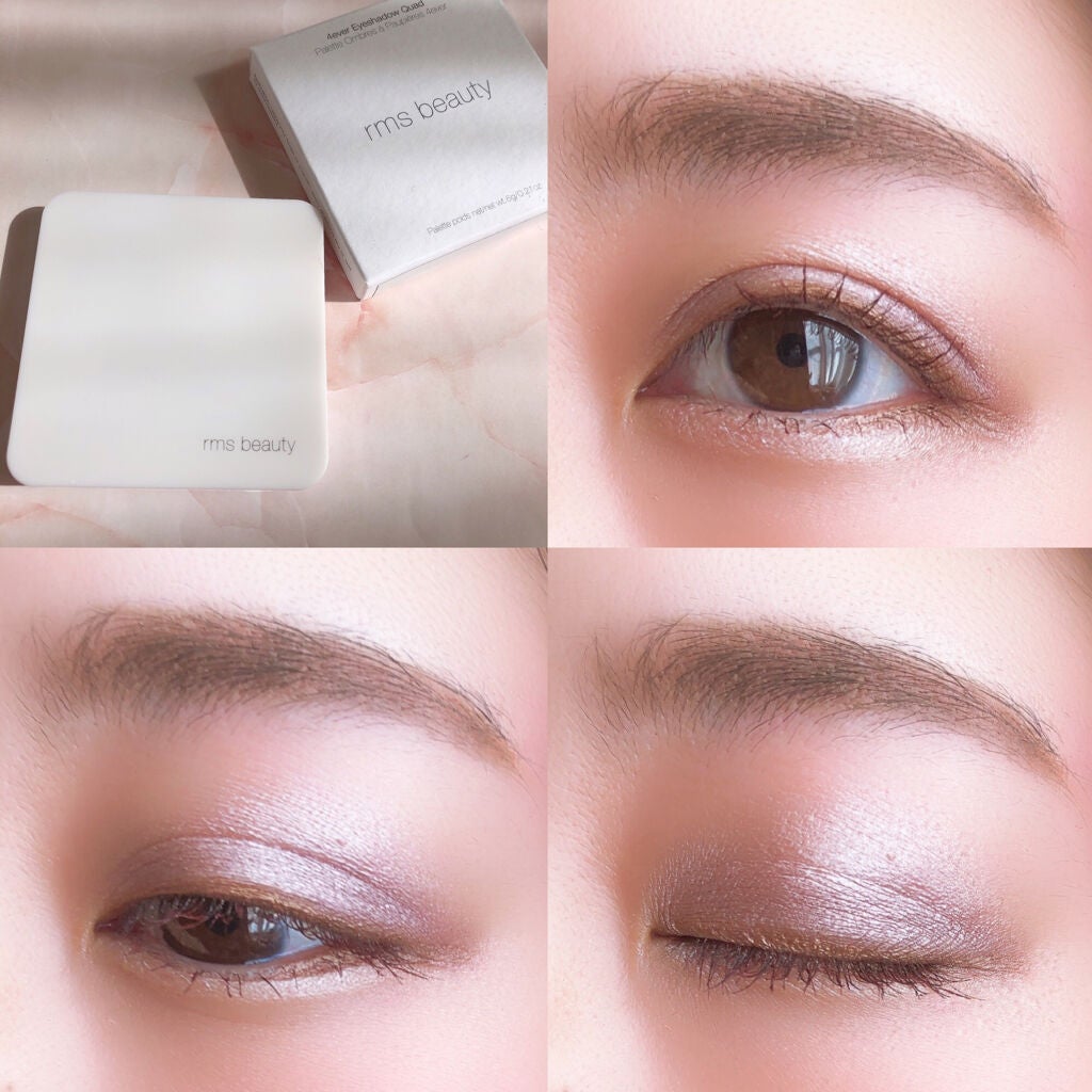 フォーエバー アイシャドウクワッド/rms beauty/アイシャドウパレットを使ったクチコミ(3枚目)