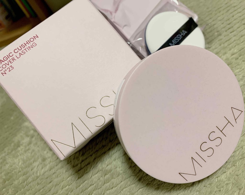 M クッション ファンデーション(モイスチャー)/MISSHA/クッションファンデーションを使ったクチコミ（1枚目）