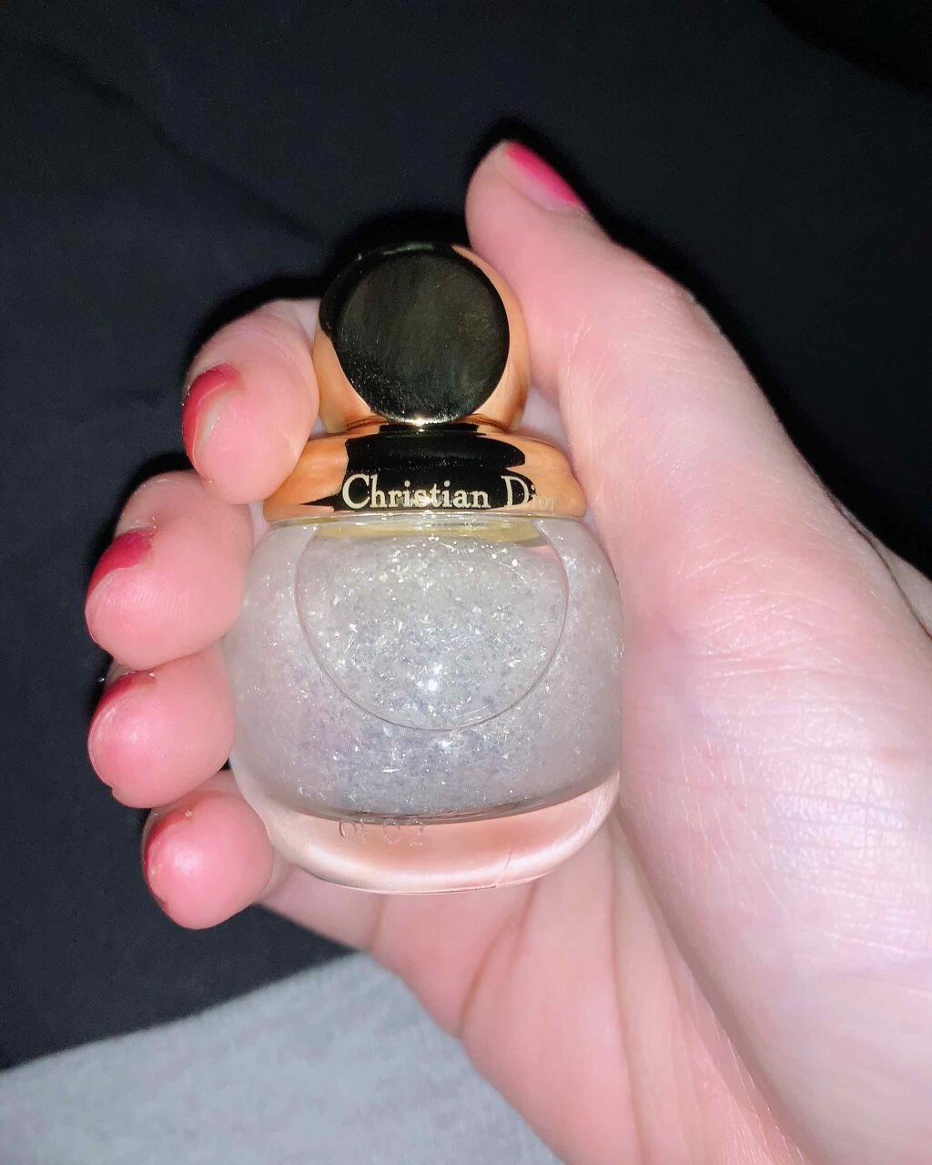 ディオリフィック グリッター トップ コート/Dior/ネイルトップコートを使ったクチコミ(3枚目)