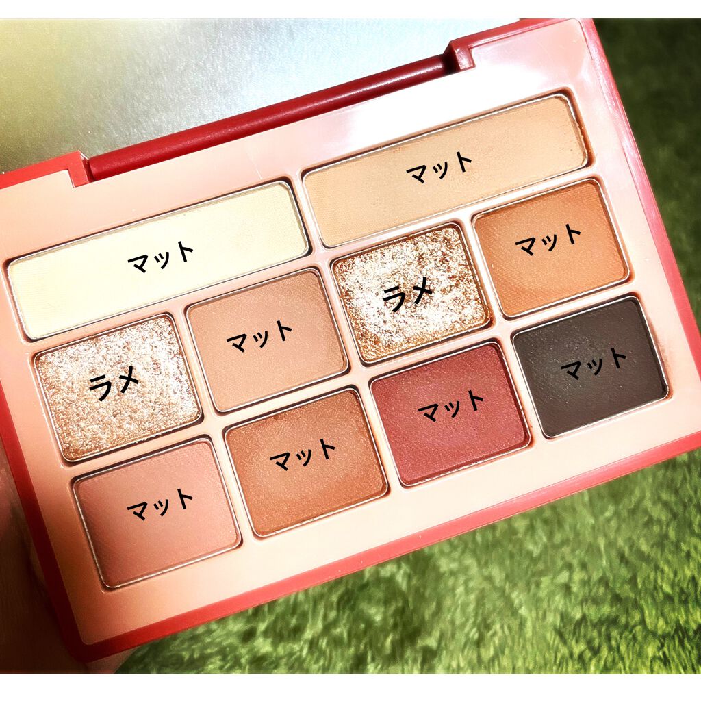 レーブドゥパリアイシャドウパレット/moonshot/アイシャドウパレットを使ったクチコミ(2枚目)