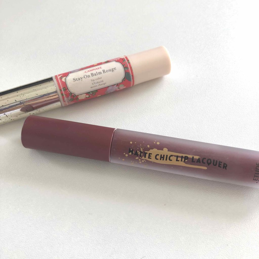 ステイオンバームルージュ/キャンメイク/口紅を使ったクチコミ（1枚目）