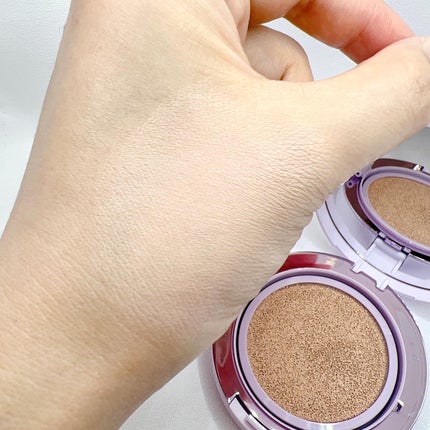 パーフェクティング シルキーフィット カバー クッション ファンデーション/VDL/クッションファンデーションを使ったクチコミ(5枚目)