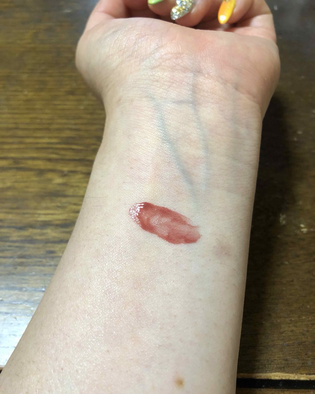 ルージュ ピュールクチュール ヴェルニ ウォーターステイン/YVES SAINT LAURENT BEAUTE/口紅を使ったクチコミ(3枚目)