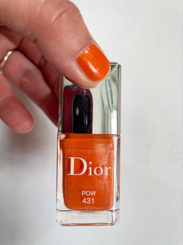 ディオール ヴェルニ 431 パウ（生産終了）/Dior/マニキュアを使ったクチコミ（1枚目）