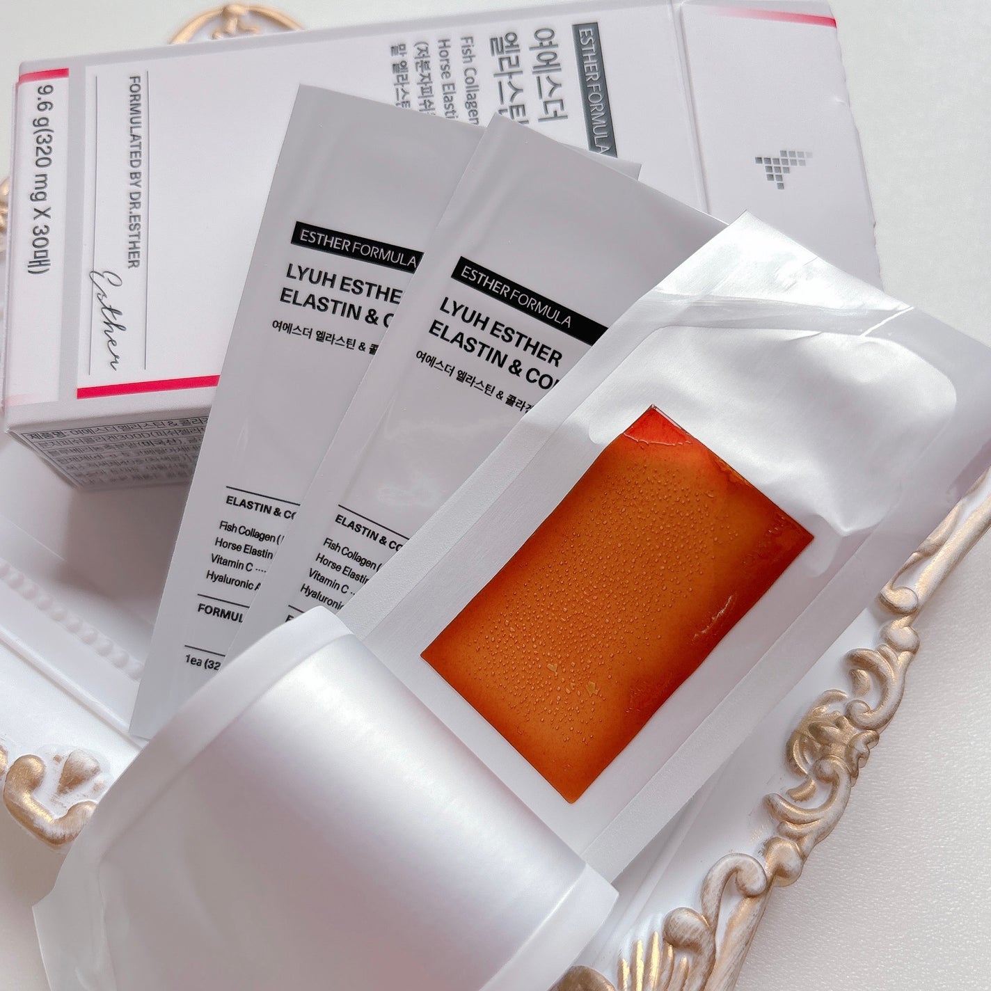ヨエスターエラスチン&コラーゲンフィルム/ESTHER FORMULA/健康サプリメントを使ったクチコミ(4枚目)
