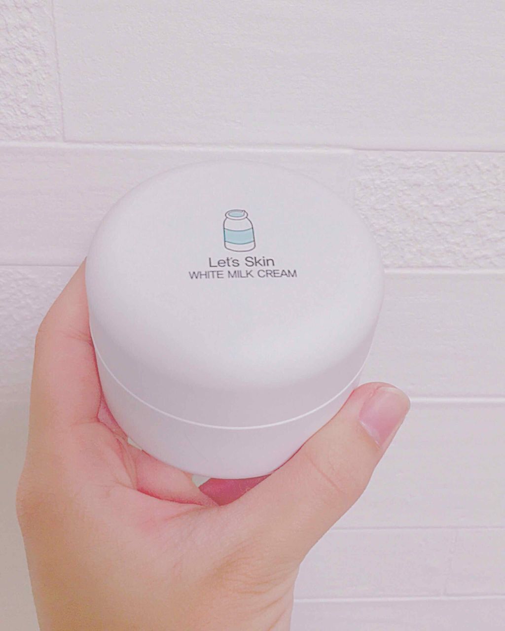 レッツスキン ホワイト ミルククリーム/SHINBEE JAPAN /フェイスクリームを使ったクチコミ（1枚目）