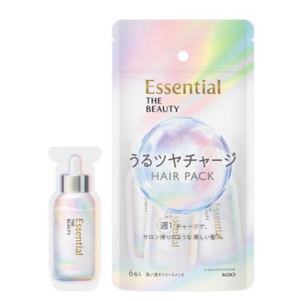 ザビューティ うるツヤチャージヘアパック/エッセンシャル/ヘアマスク・ヘアパックを使ったクチコミ（1枚目）