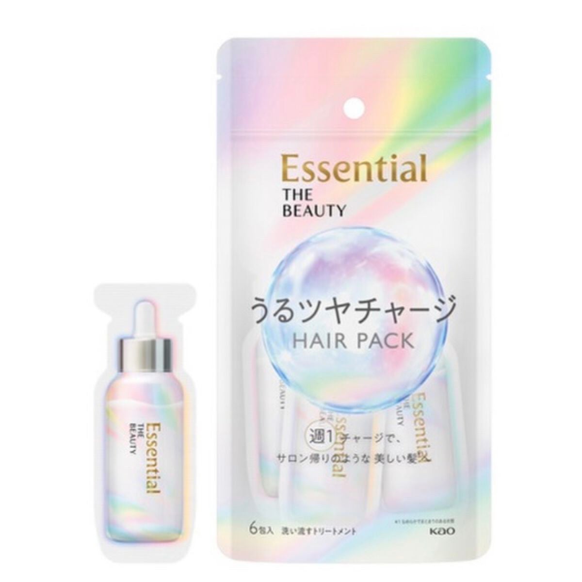 ザビューティ うるツヤチャージヘアパック/エッセンシャル/ヘアマスク・ヘアパックを使ったクチコミ(1枚目)