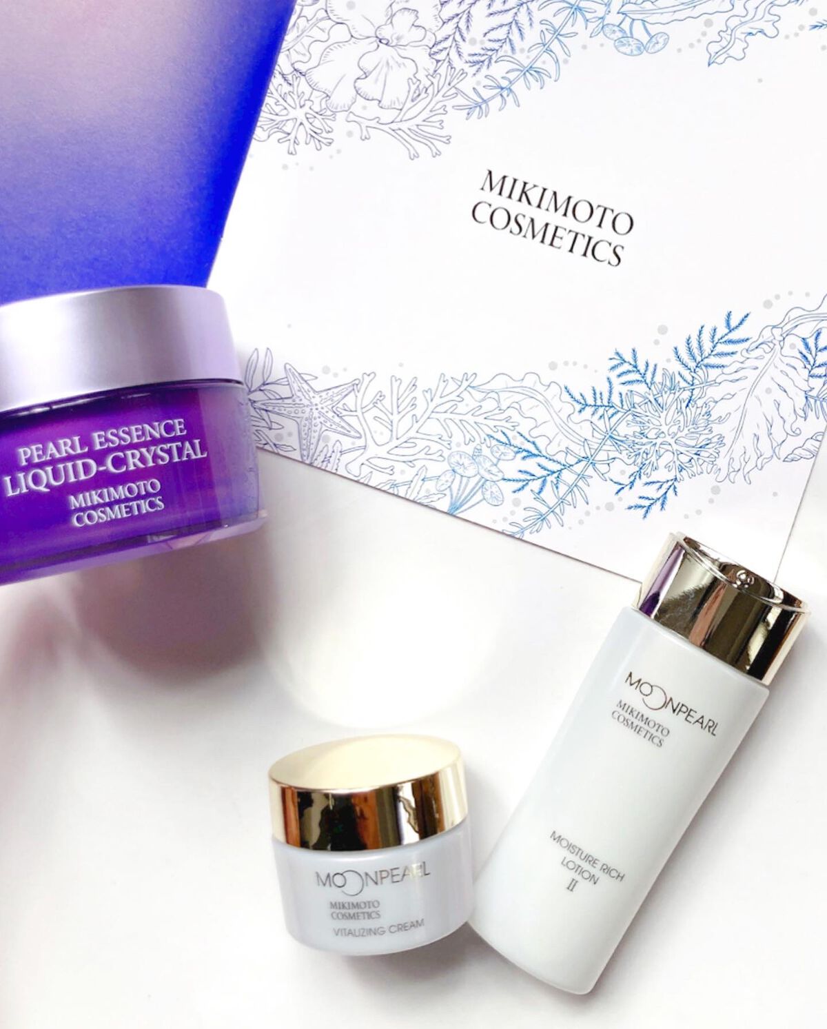 ホリデーコレクション リキッド-クリスタルキット/ミキモト コスメティックス/スキンケアキットを使ったクチコミ(2枚目)