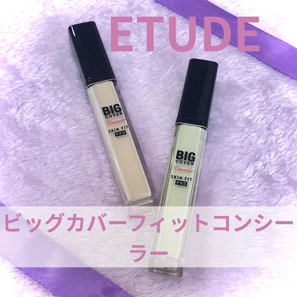 ビッグカバーフィットコンシーラー/ETUDE/リキッドコンシーラーを使ったクチコミ(1枚目)