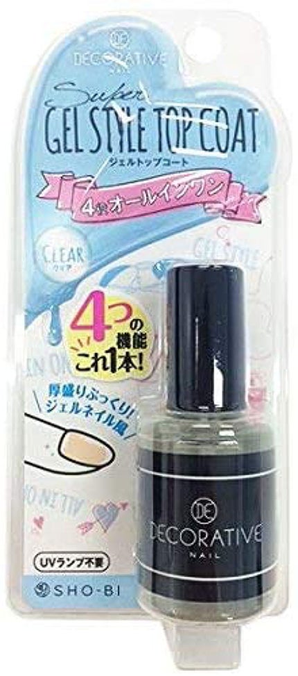 SHOBIDO デコラティブネイルN ジェルトップコート