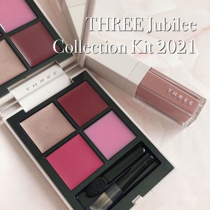 THREE ジュビリーコレクション キット 2021のクチコミ「🌸THREE🌸
Jubilee Collection Kit 2021 ♡︎ʾʾ
3月.....」(1枚目)