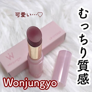 ウォンジョンヨ リップステッカー 04 バーニングモーブ/Wonjungyo/口紅を使ったクチコミ（1枚目）