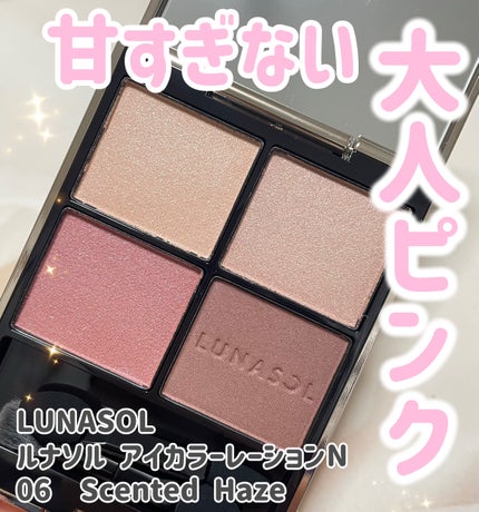 ルナソル アイカラーレーションN/LUNASOL/アイシャドウパレットを使ったクチコミ(1枚目)