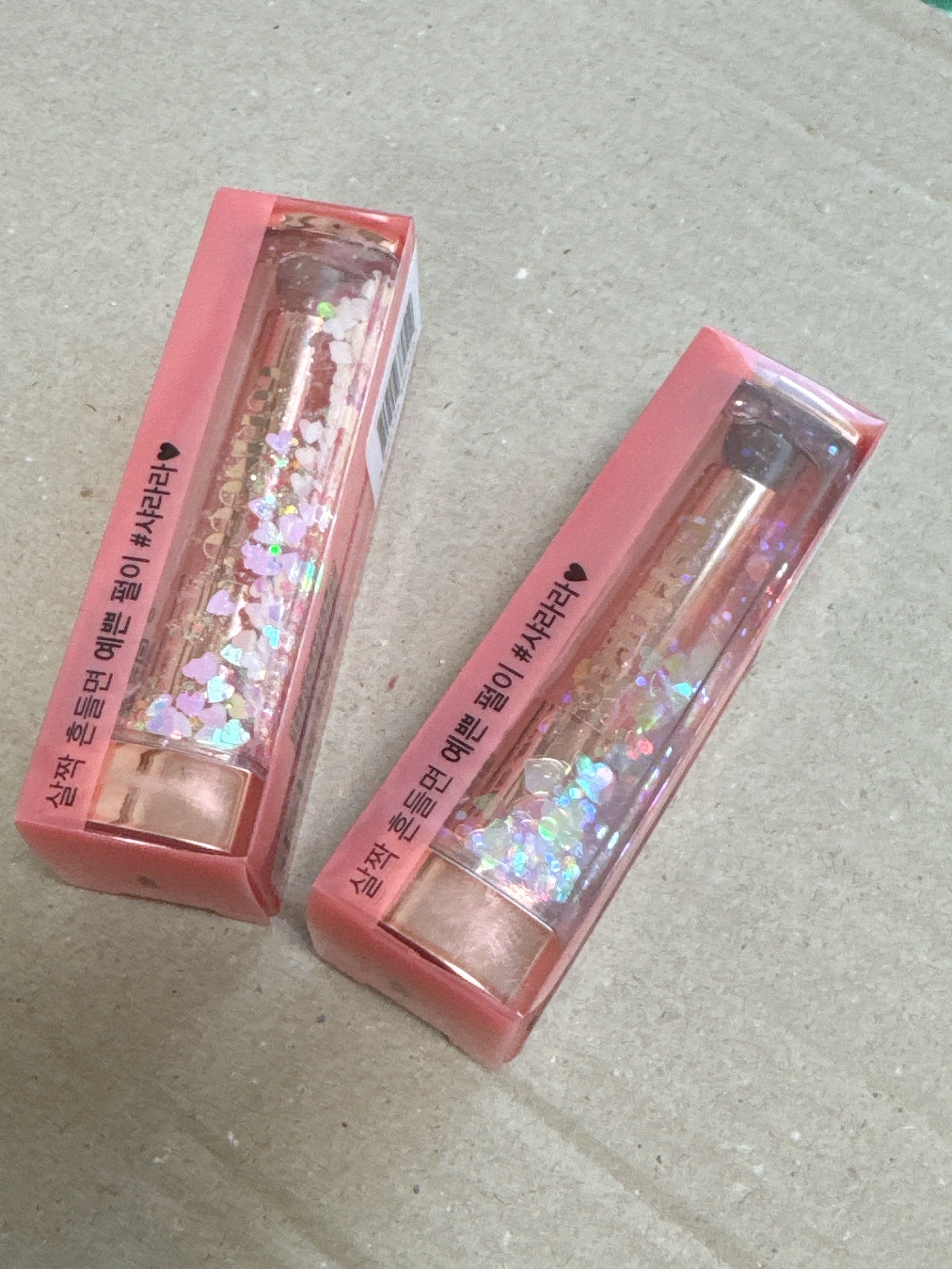 シャララスノーボールリップバーム 01 バレリーナ/CORINGCO/口紅を使ったクチコミ（1枚目）