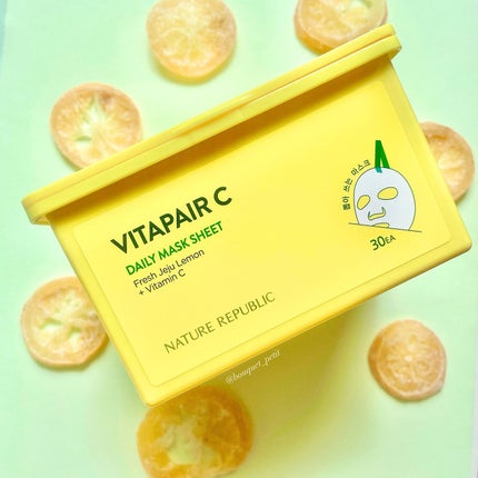 ビタペアCデイリーシートマスク/ネイチャーリパブリック/シートマスク・パックを使ったクチコミ(1枚目)