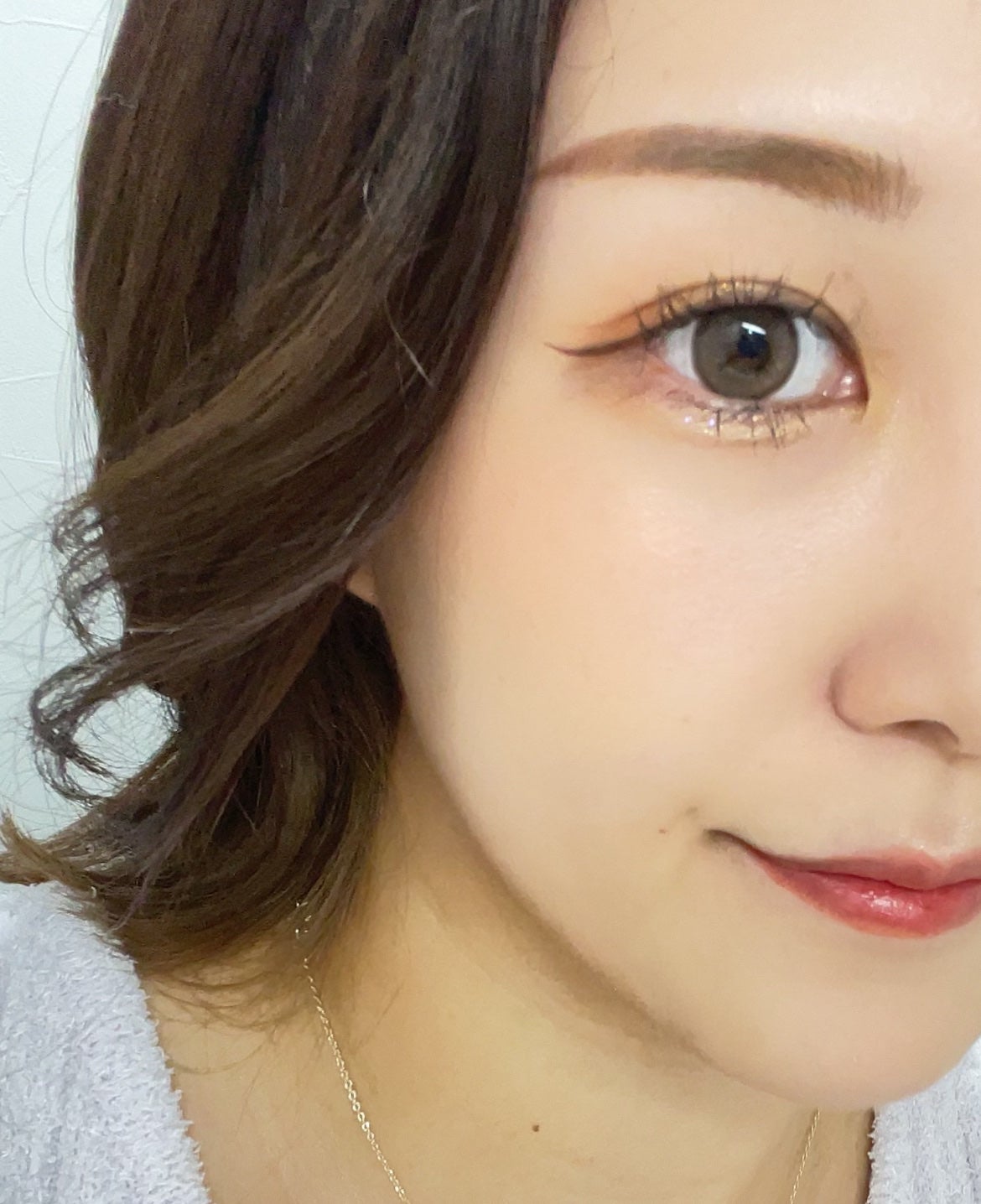 ピュアリティーシャインワンデー(PURITYSHINE 1day)/OLOLA/ワンデー(1DAY)カラコンを使ったクチコミ(2枚目)