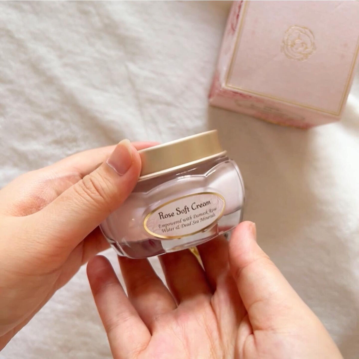 ローズソフトクリーム/SABON/フェイスクリームを使ったクチコミ（2枚目）