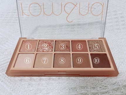 ベターザンパレット/rom&nd/アイシャドウパレットを使ったクチコミ(2枚目)