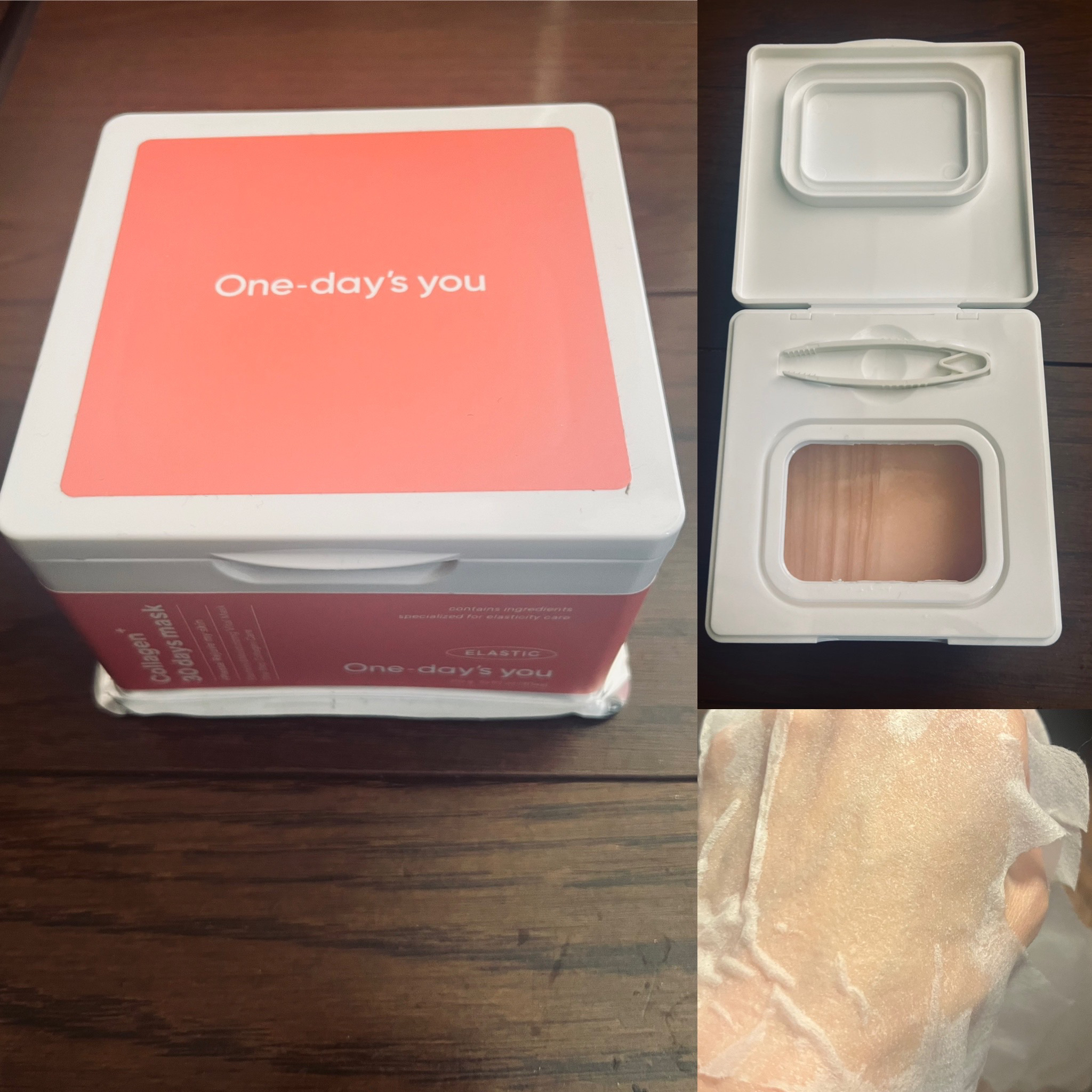 コラーゲン30daysマスク/One-day's you/シートマスク・パックを使ったクチコミ（1枚目）