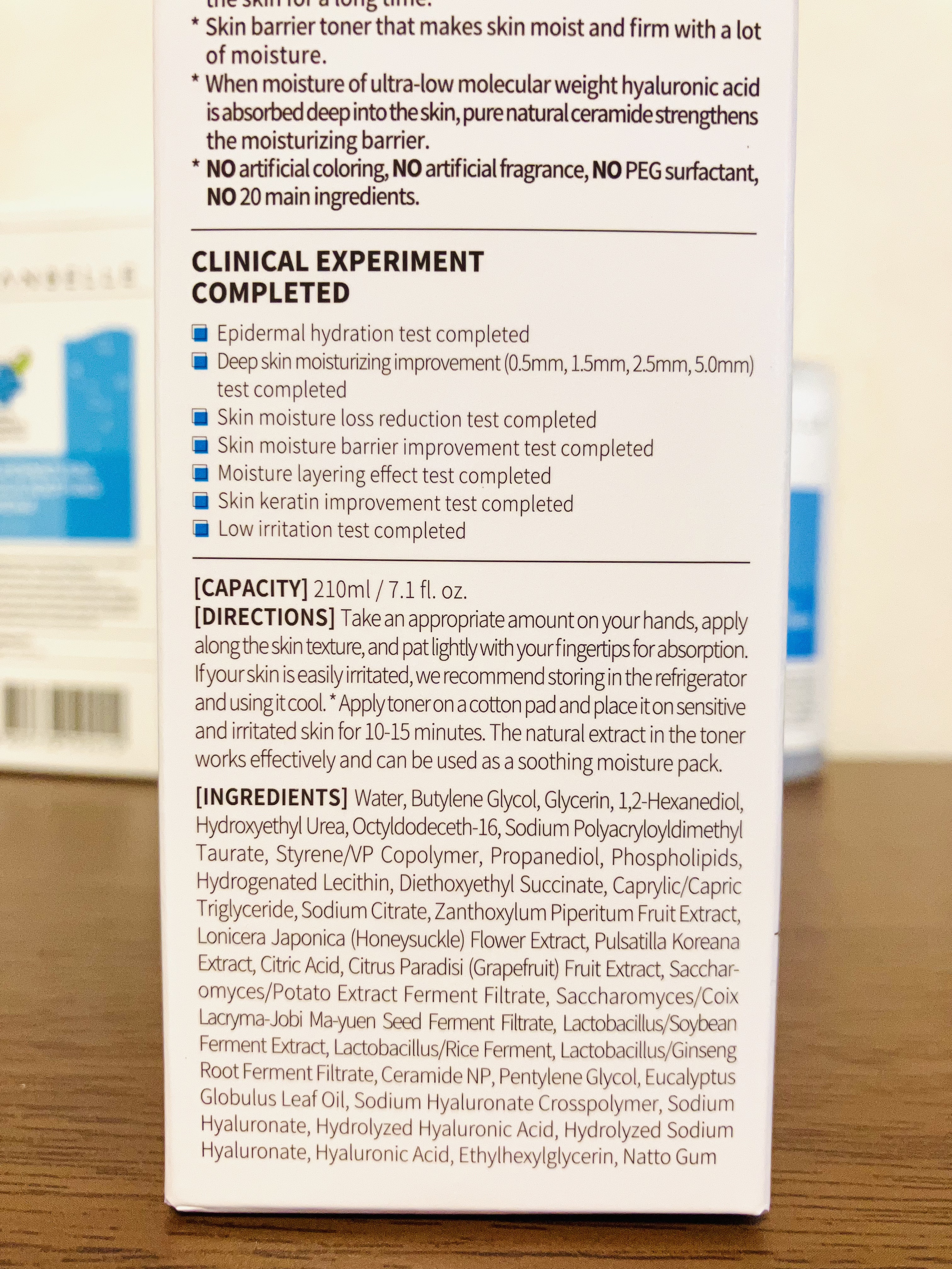 スーパーナチュラルモイストロックトナー 210ml/LANBELLE/化粧水を使ったクチコミ（3枚目）