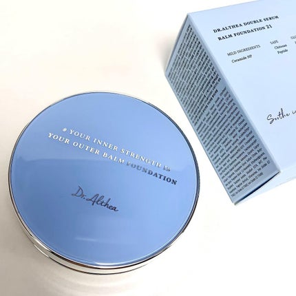 ダブル セラム バーム ファンデーション/Dr.Althea/クリーム・エマルジョンファンデーションを使ったクチコミ(1枚目)