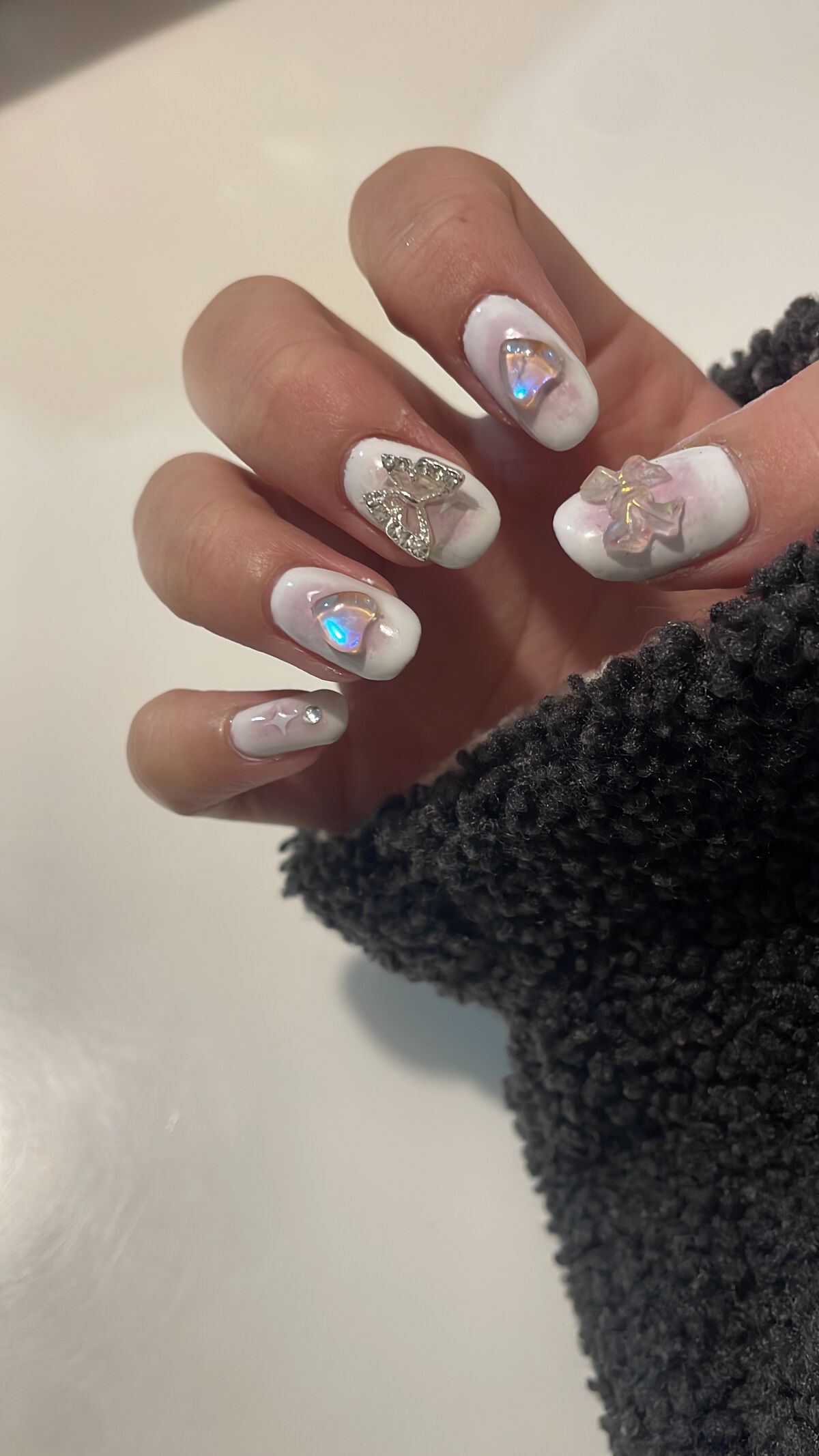 ジェルネイル(ライト対応)/セリア/ジェルネイルを使ったクチコミ(3枚目)