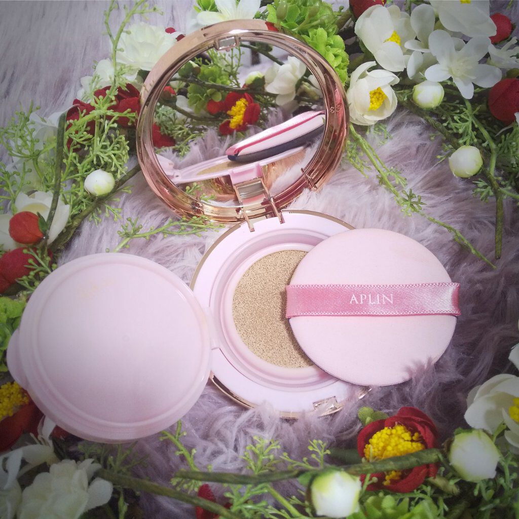 ピンクティーツリーカバークッション/APLIN/クッションファンデーションを使ったクチコミ(2枚目)