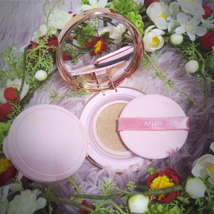 ピンクティーツリーカバークッション/APLIN/クッションファンデーションを使ったクチコミ(2枚目)