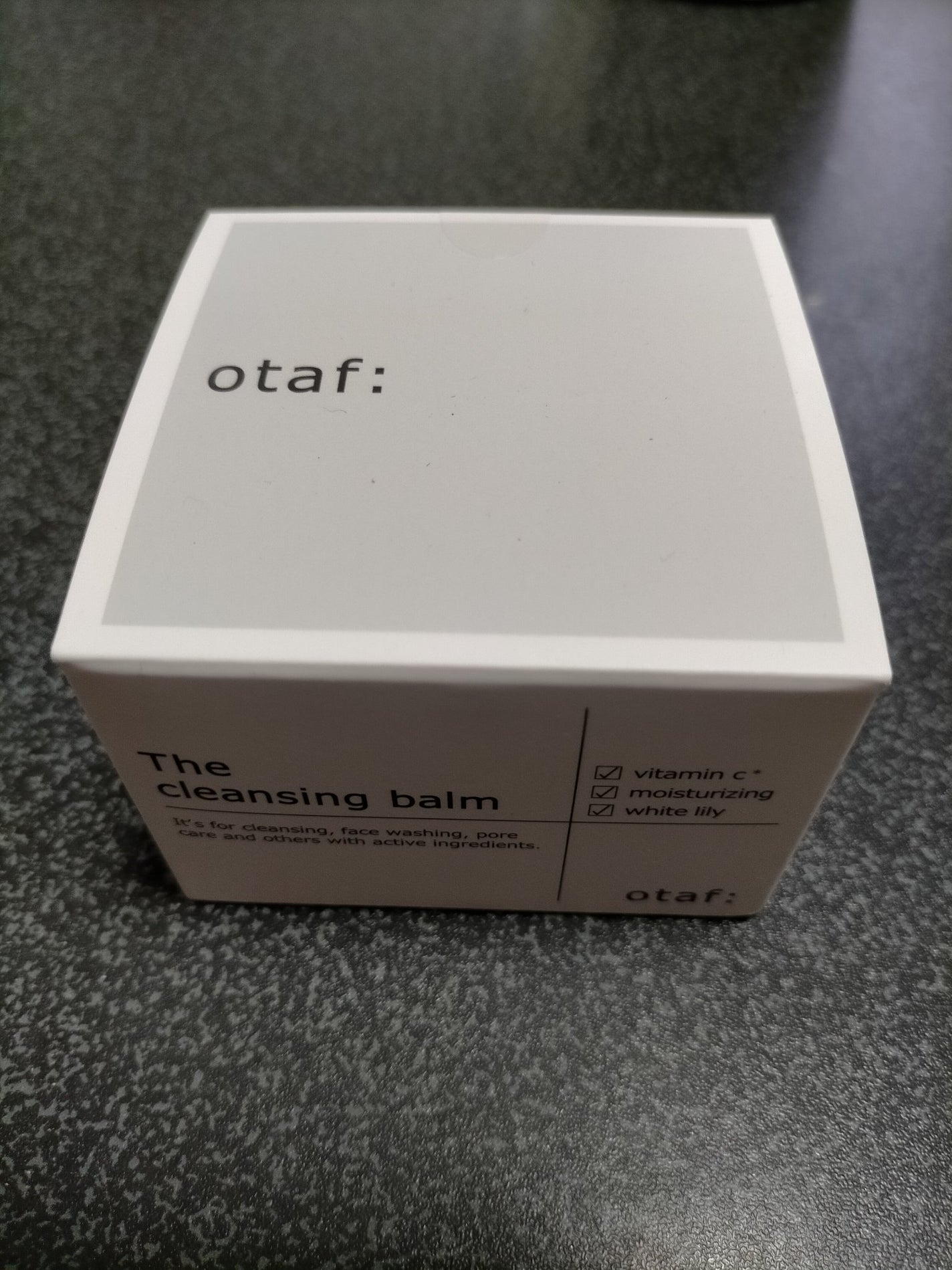 クレンジングバーム/otaf:/クレンジングバームを使ったクチコミ(1枚目)