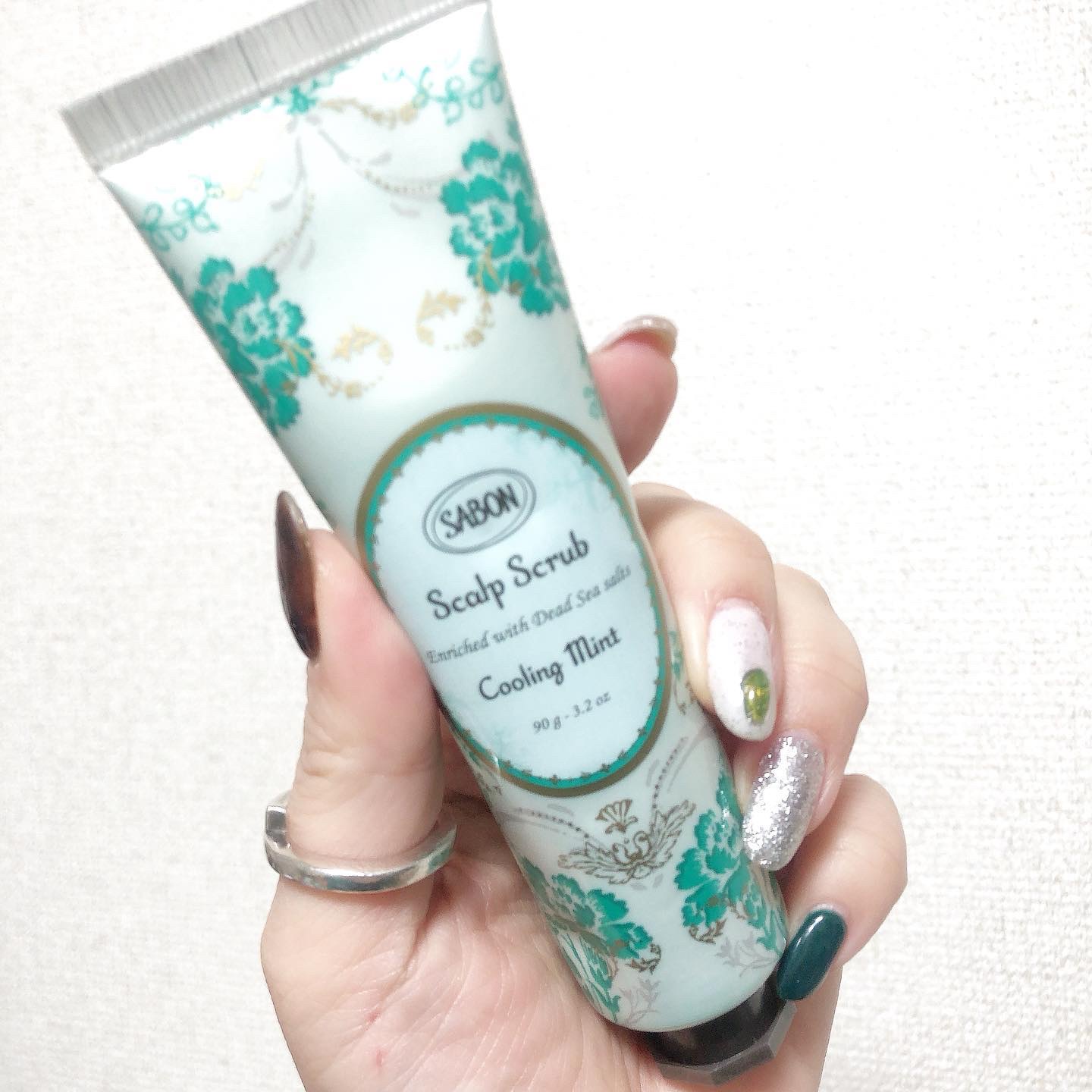 ヘッドスクラブ リフレッシング(ミント)/SABON/ヘッドスクラブを使ったクチコミ（2枚目）