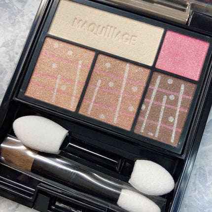 ドラマティックスタイリングアイズ/マキアージュ/アイシャドウパレットを使ったクチコミ(2枚目)