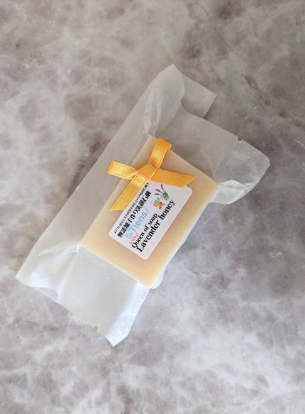 手作り洗顔石鹸 アンティアン クイーン オブ ソープ 「ラベンダーハニー」/アンティアン/洗顔石鹸を使ったクチコミ(1枚目)