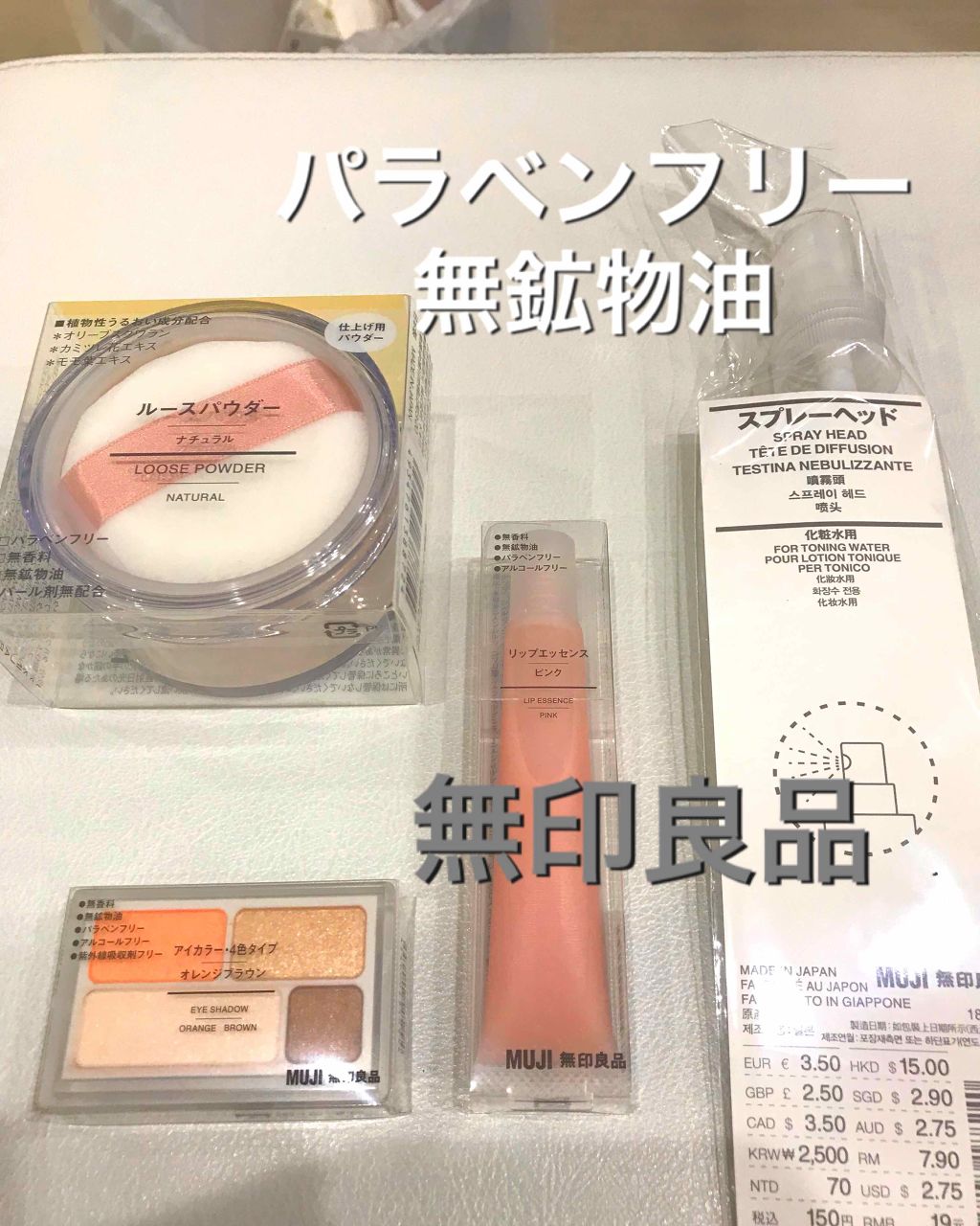 スプレーヘッド 化粧水用/無印良品/その他スキンケアグッズを使ったクチコミ（1枚目）