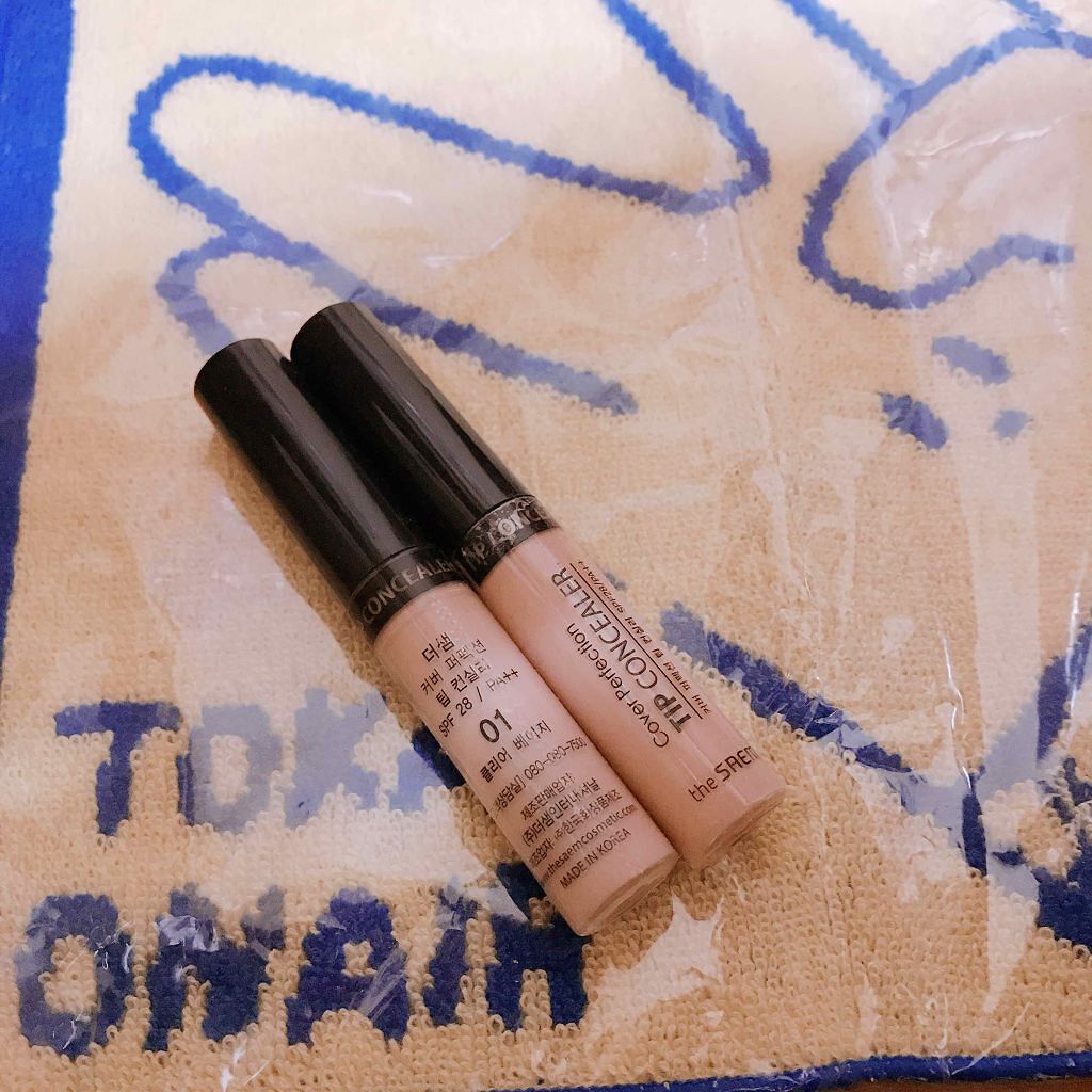 カバーパーフェクション チップコンシーラー/the SAEM/リキッドコンシーラーを使ったクチコミ（1枚目）