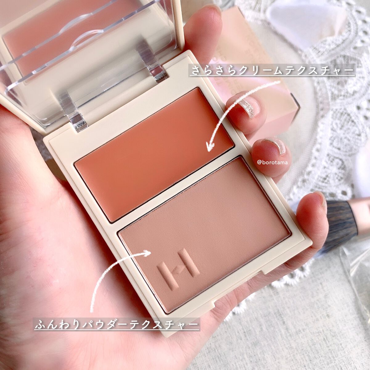 トゥルーディメンションレイヤリングチーク/hince/パウダーチークを使ったクチコミ（3枚目）