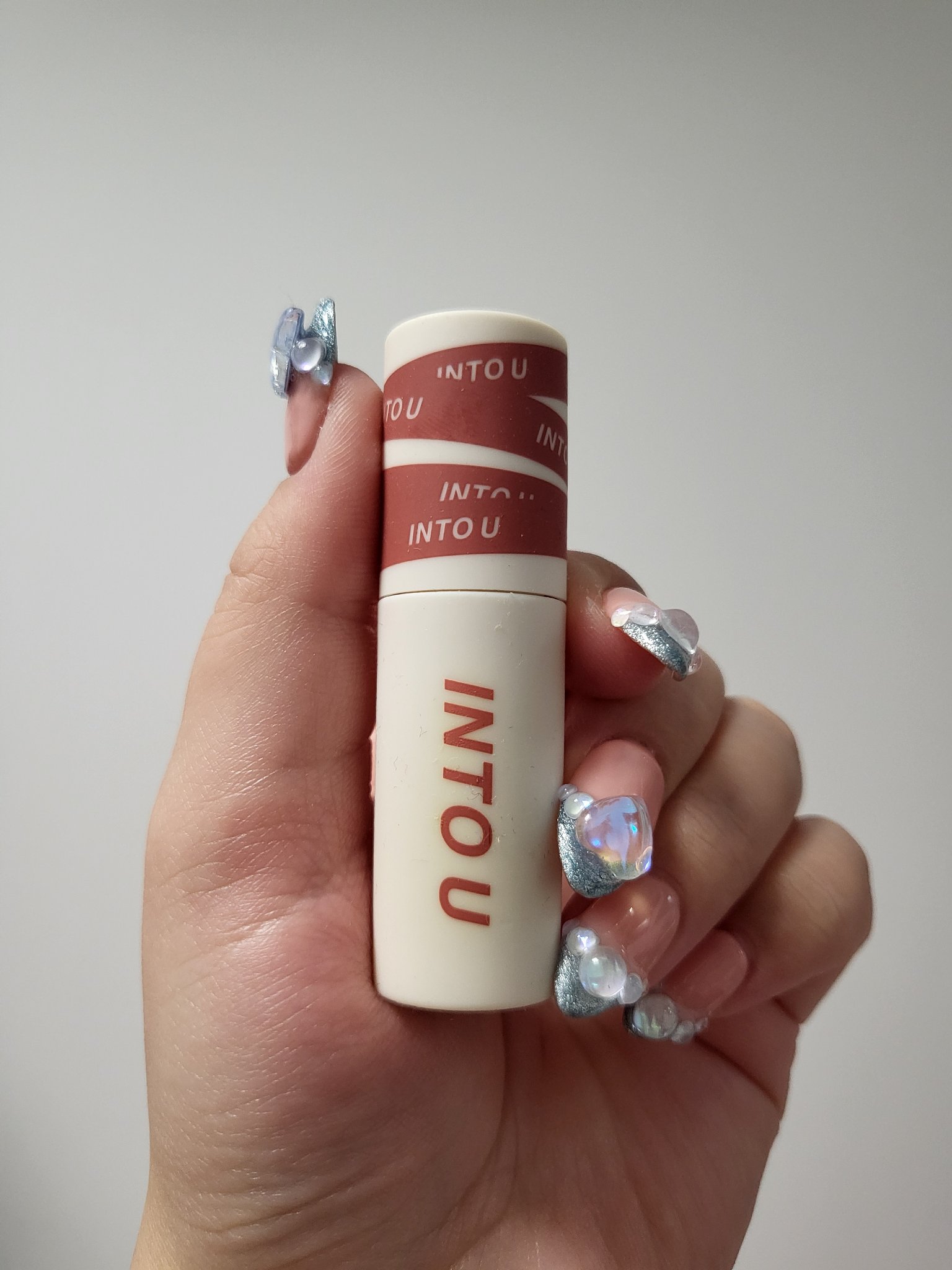 スーパーマットリップ＆チークマッド/INTO U/口紅を使ったクチコミ（1枚目）