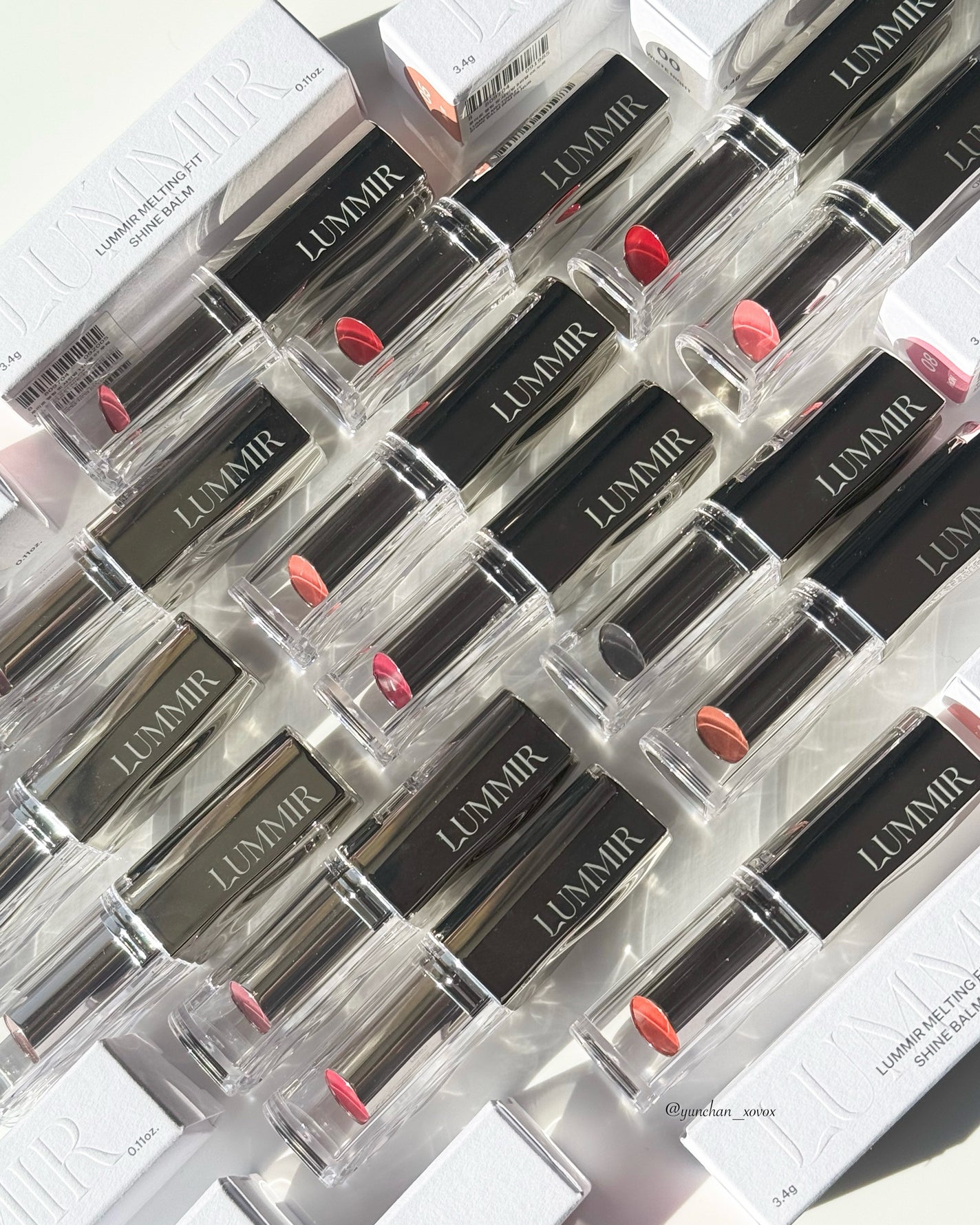 MELTING FIT SHINE BALM/Lummir/口紅を使ったクチコミ(2枚目)