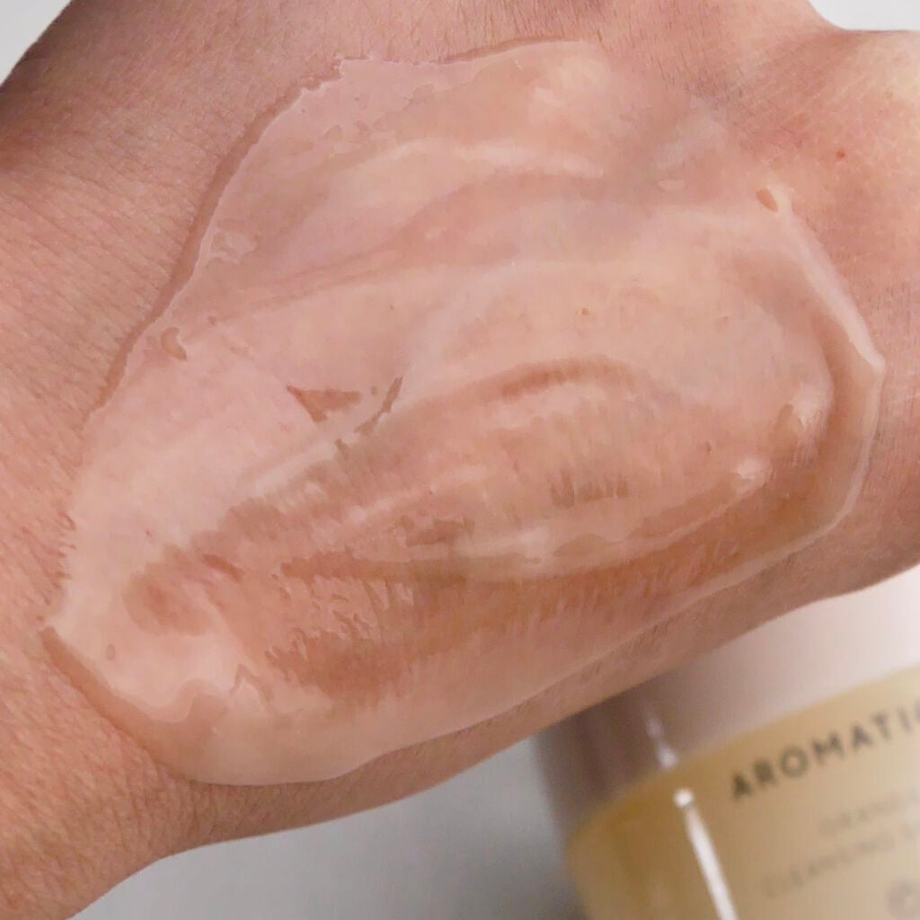 オレンジクレンジングシャーベット/AROMATICA/クレンジングバームを使ったクチコミ(5枚目)