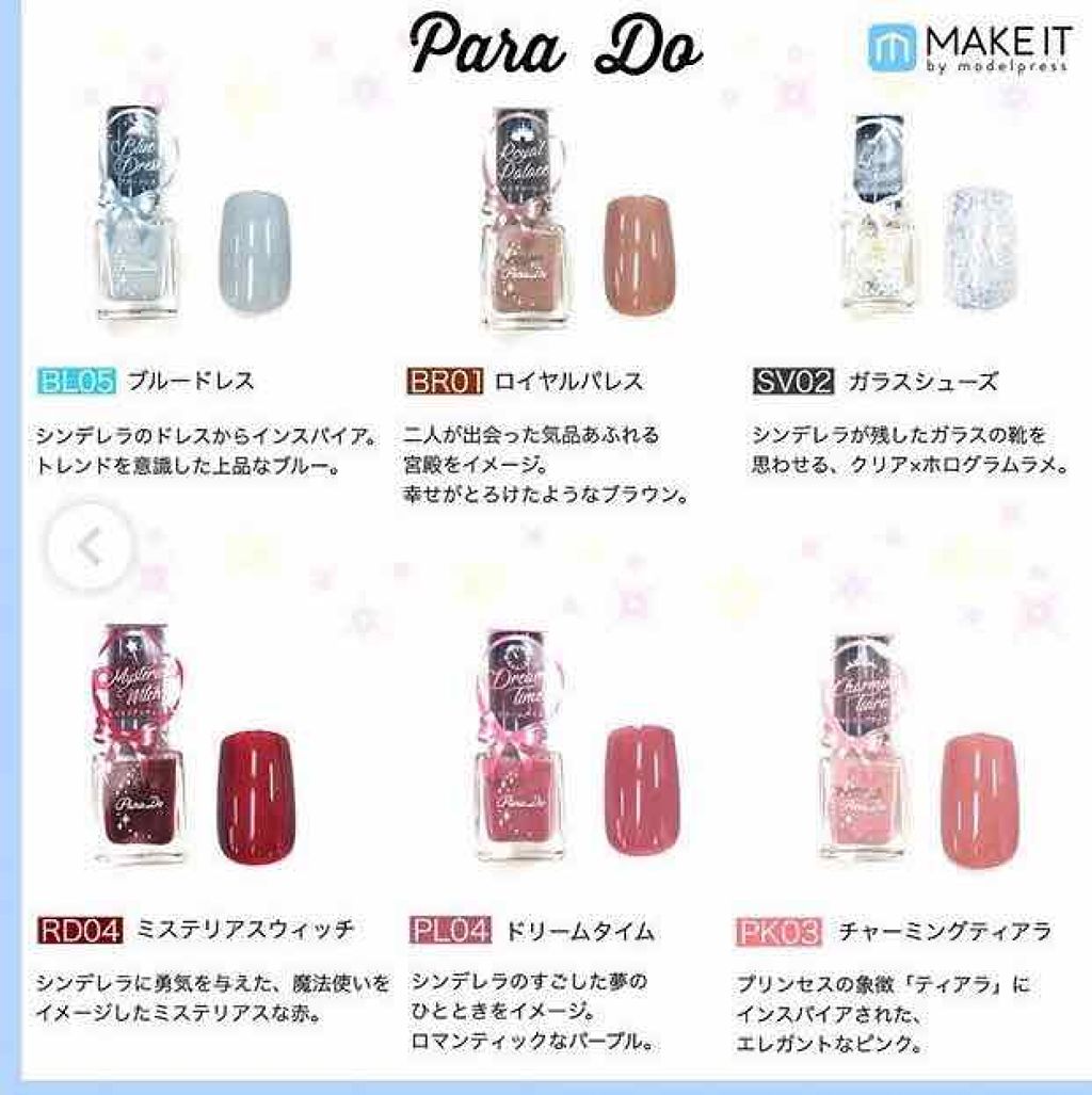 ネイルファンデーション/パラドゥ/マニキュアを使ったクチコミ(1枚目)