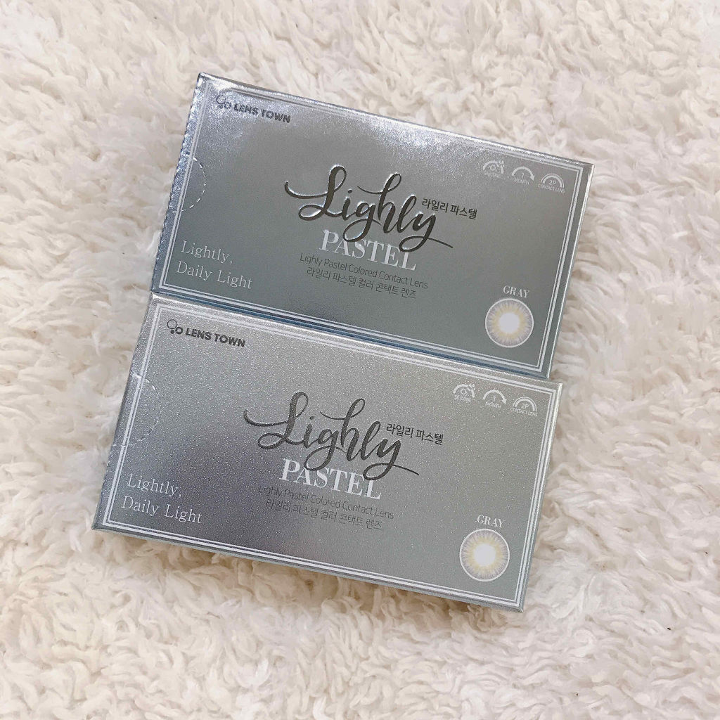 Lighly Pastel/THEPIEL/カラーコンタクトレンズを使ったクチコミ（3枚目）
