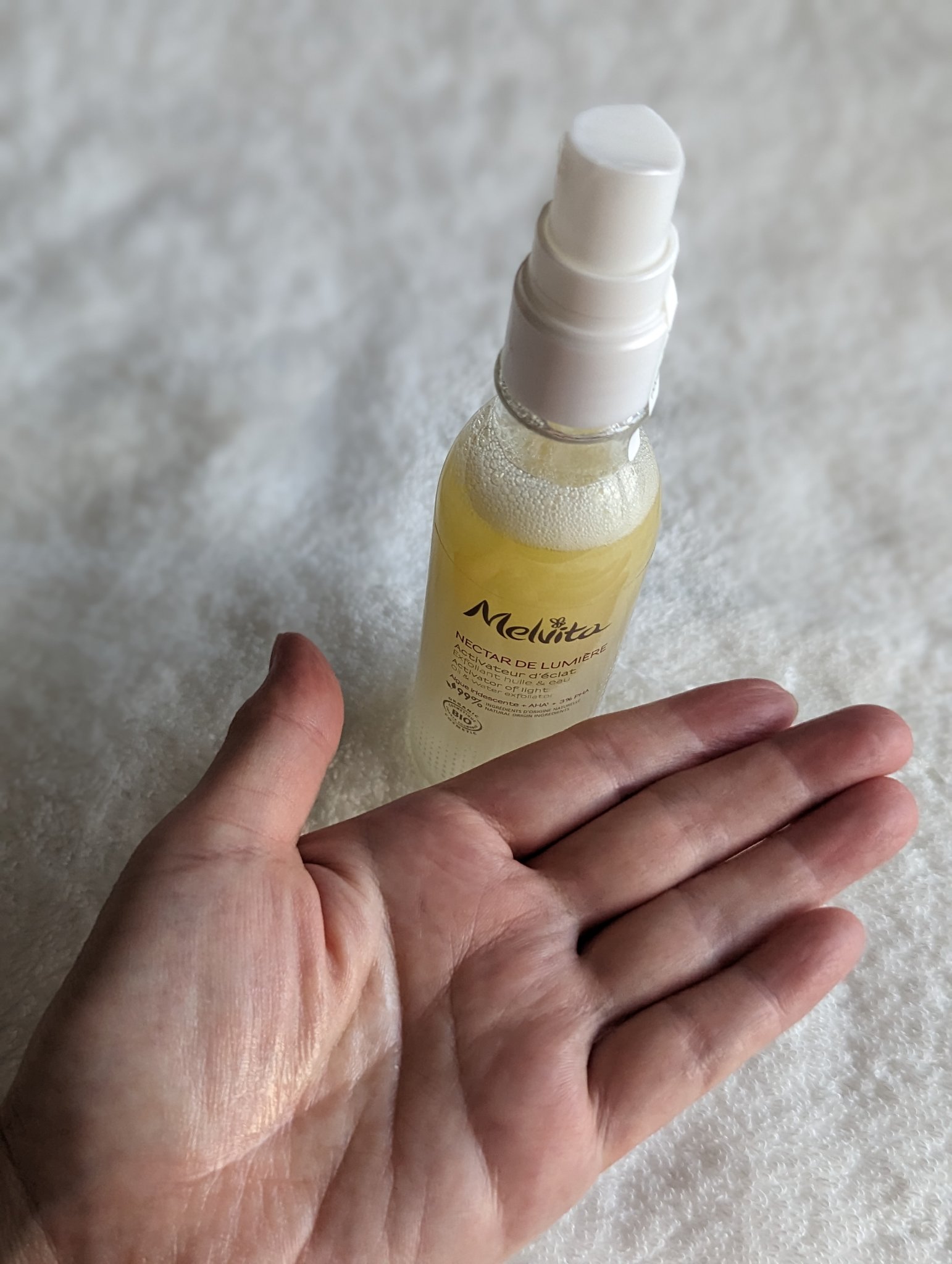 ネクターデルミエール アクティベーターオイルウォーター/Melvita/化粧水を使ったクチコミ（3枚目）