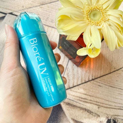 ビオレUV アクアリッチ アクアプロテクトローション(水層パック)/ビオレ/日焼け止めローションを使ったクチコミ(3枚目)